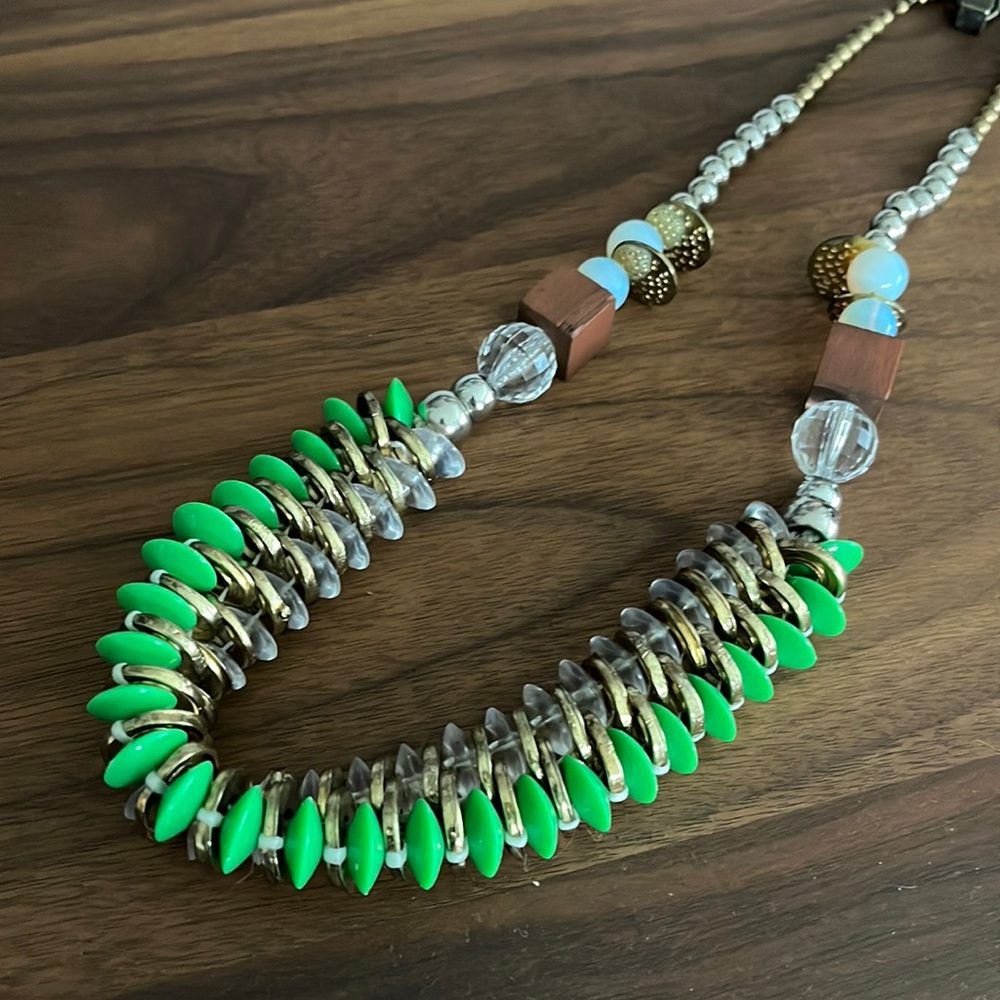 Vintage Anthropologie Boho Retro Necklace